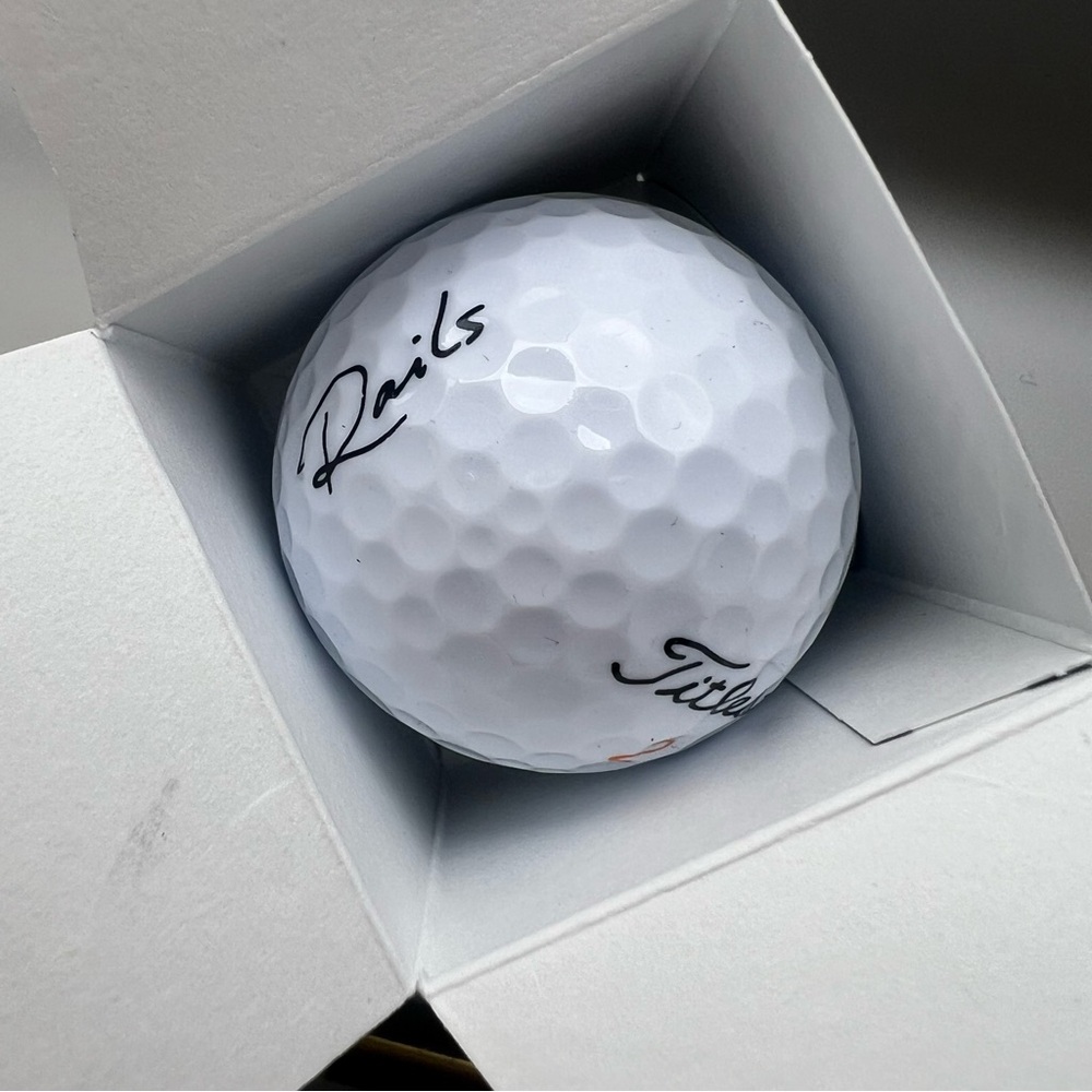 ⛳️ Rails branded Titleist Golf Ball